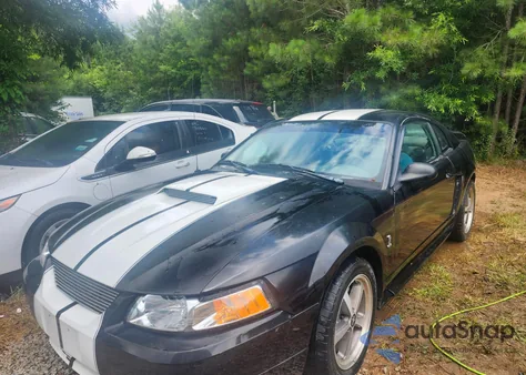 2002 Ford Mustang из США, поврежденный, VIN 1FAFP40412F170034